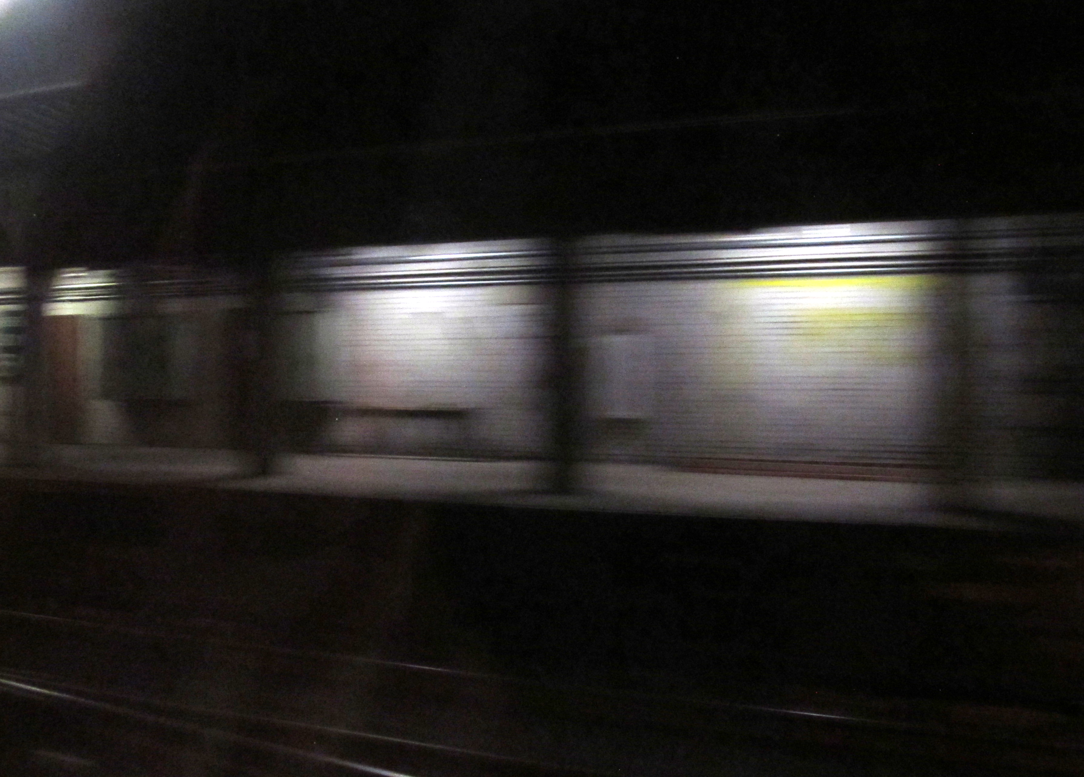 Cover image for Between, volume 15, number 29, year 2025, “ Abandoned 59th Street station from passing train, December 2017”